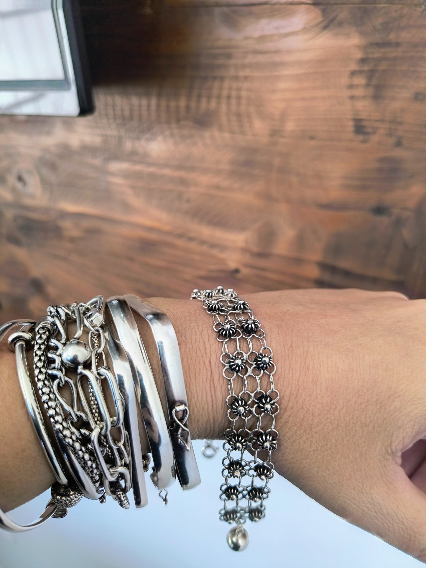 Pulseira Pikun em prata 925