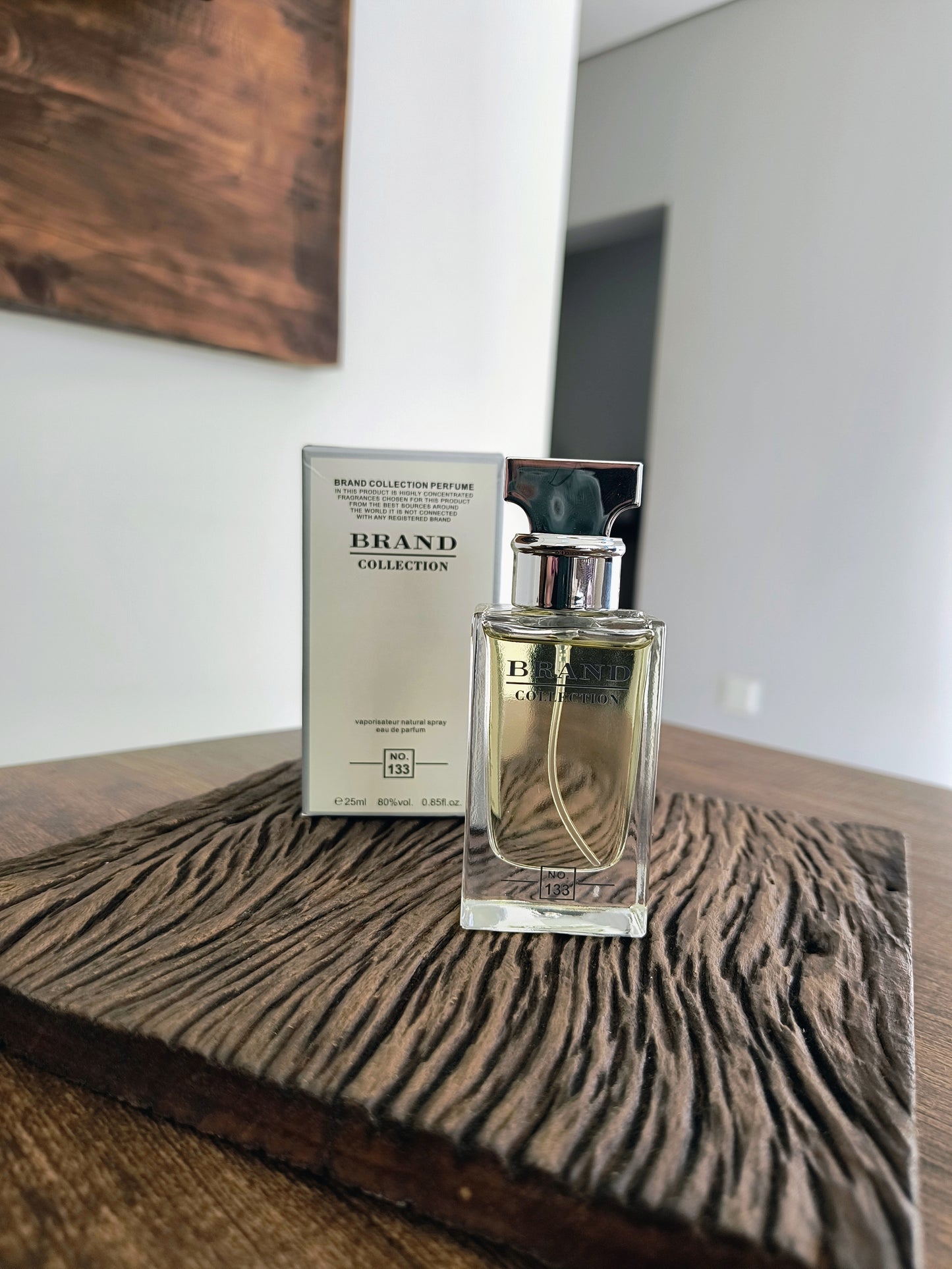 Brand Collection 133 – Inspiração Eternity da Calvin Klein (25 ml)