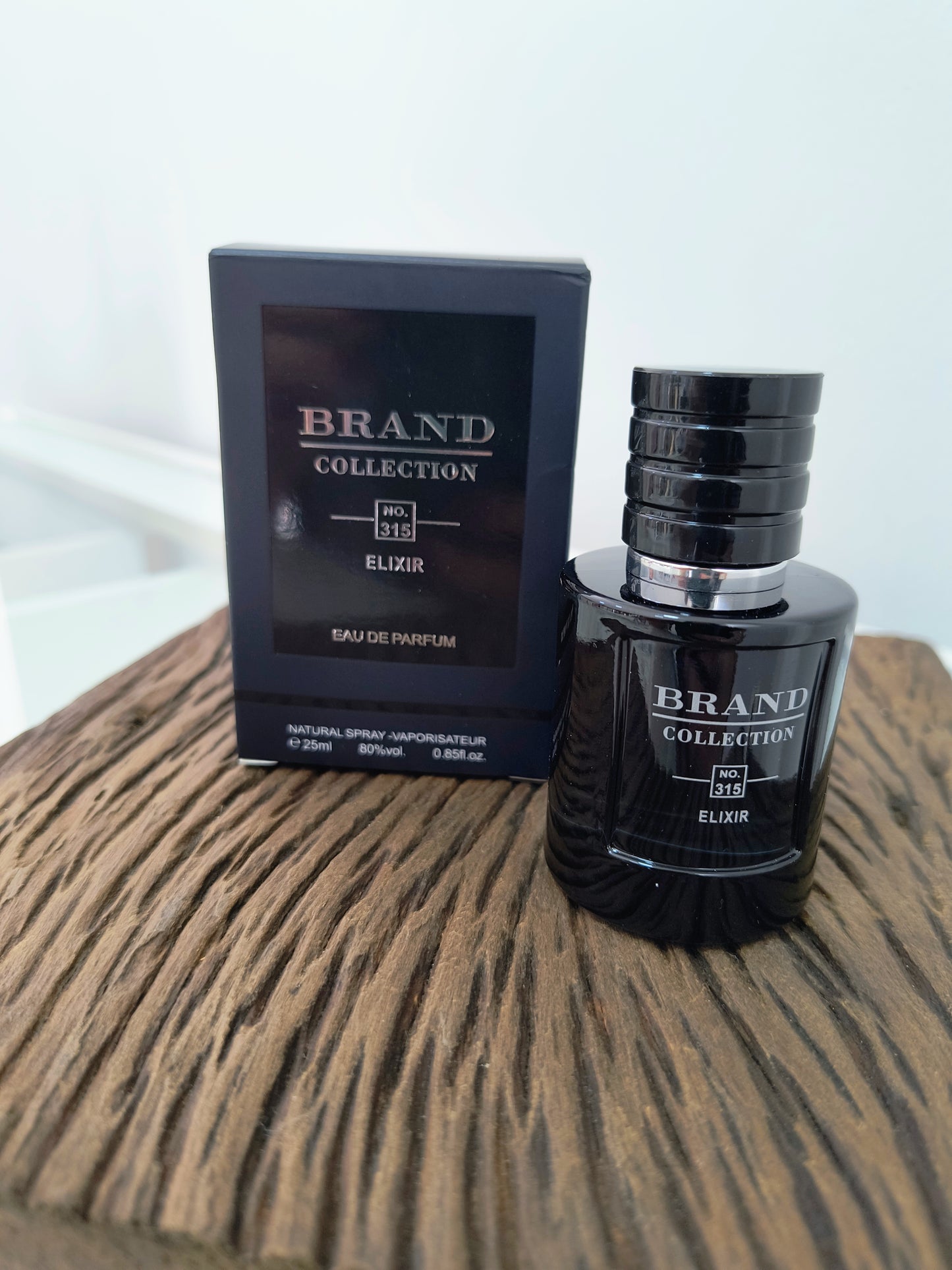 Brand Collection 315 – Inspiração Sauvage Elixir da Dior (25 ml)