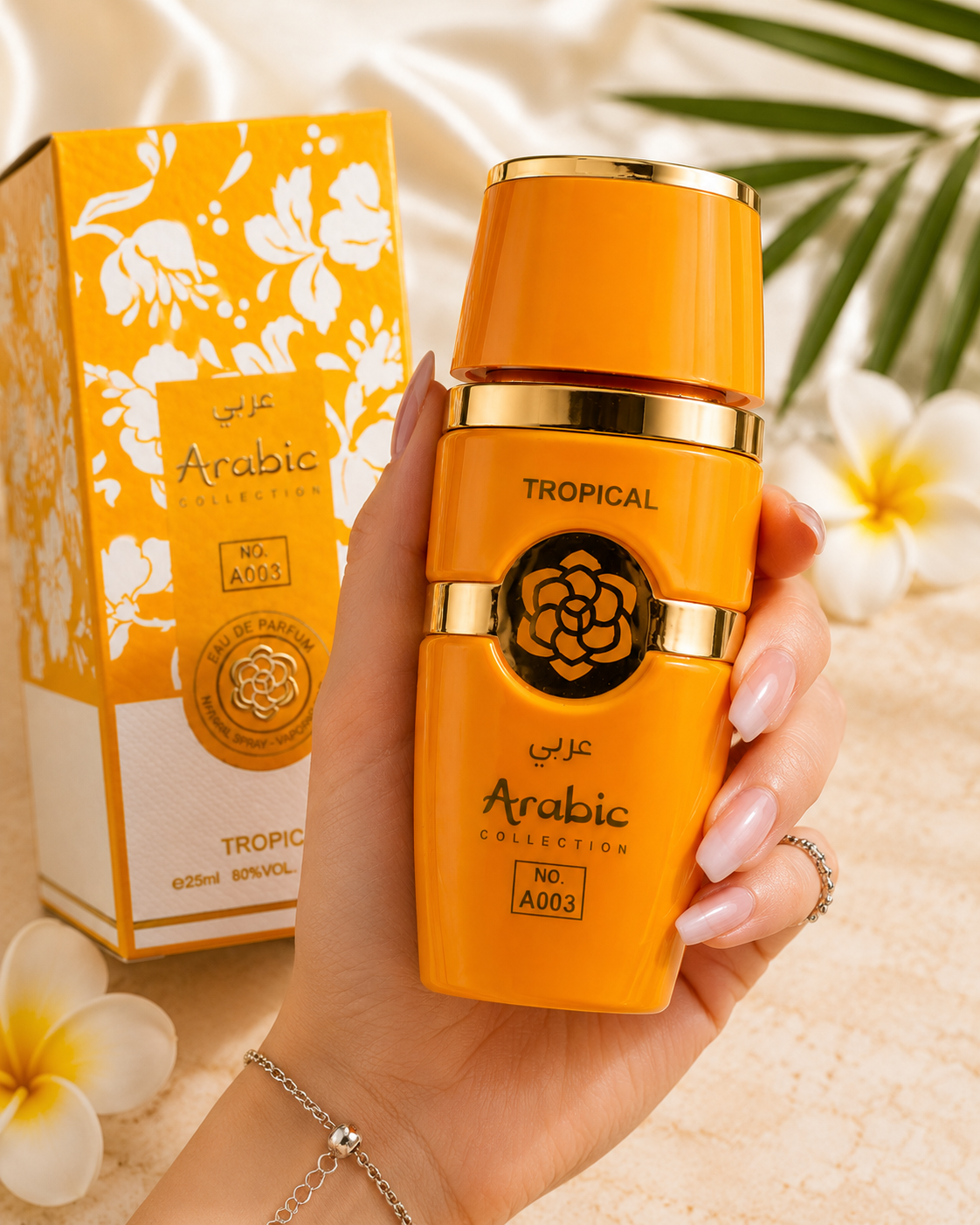 Perfume Arabic Collection A003 Tropical Feminino 25ml – Inspirado em Yara Tous