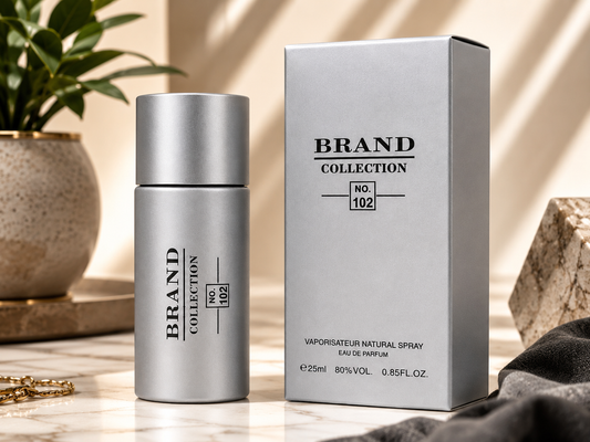 Perfume Brand Collection Nº 102 Masculino 25ml – Fragrância Elegante e Sofisticada