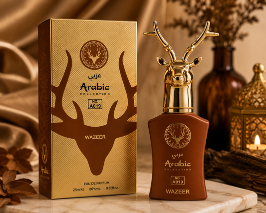 Perfume Arabic Collection A019 Wazeer Eau de Parfum 25ml Masculino