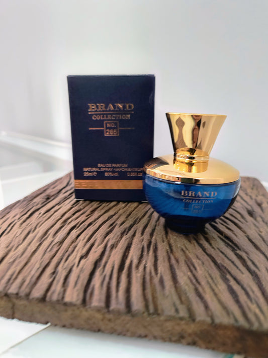 Brand Collection 265 – Inspiração Dylan Blue Pour Femme de Versace (25 ml)