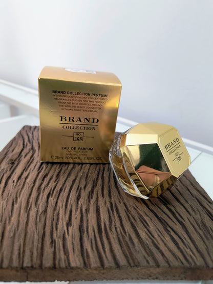 Brand Collection 105 – Inspiração Lady Million de Paco Rabanne (25 ml)