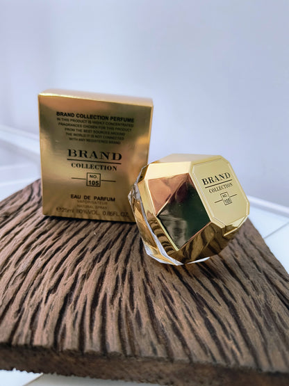 Brand Collection 105 – Inspiração Lady Million de Paco Rabanne (25 ml)