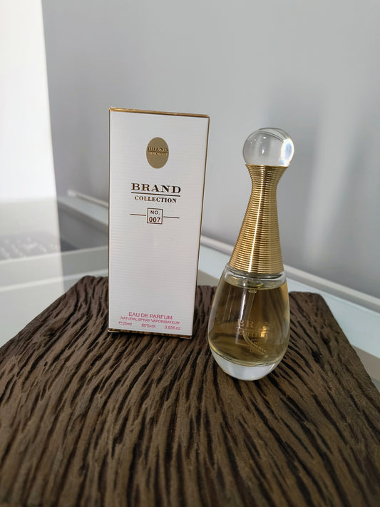 Brand Collection 007 – Inspirado em J’adore (25 ml)