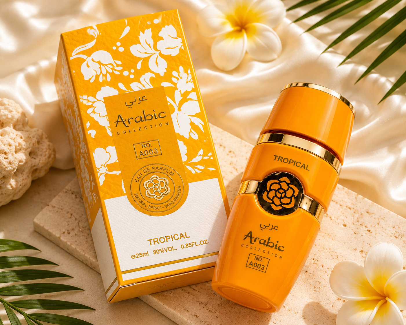 Perfume Arabic Collection A003 Tropical Feminino 25ml – Inspirado em Yara Tous
