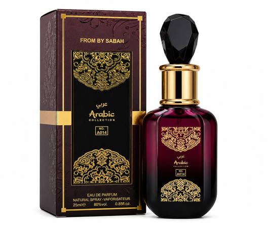 Perfume Arabic Collection A014 From By Sabah Feminino 25ml – Inspirado em Sabah Al Ward