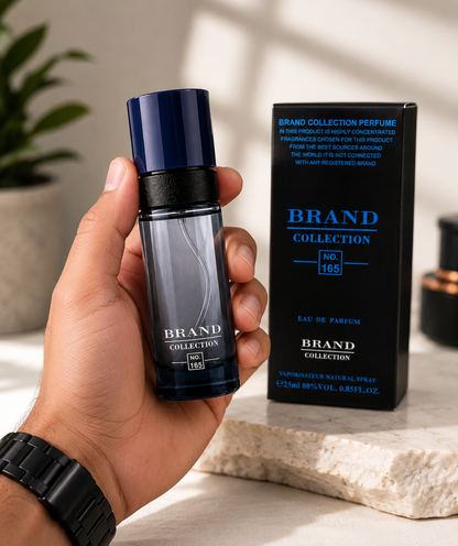 Perfume Brand Collection Nº 165 Eau de Parfum 25ml – Fragrância Masculina