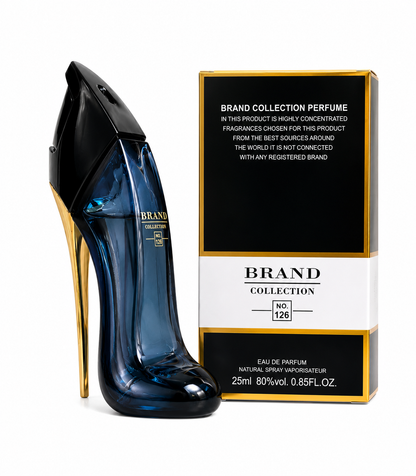 Perfume Brand Collection Nº 126 Feminino 25 ml – Inspirado em Good Girl