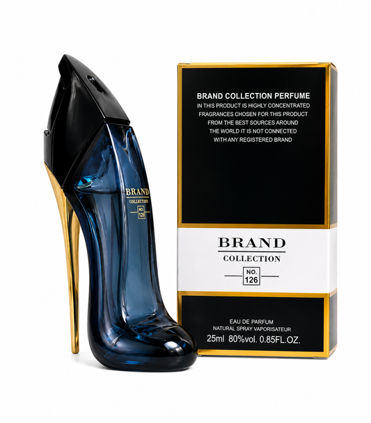 Perfume Brand Collection Nº 126 Feminino 25 ml – Inspirado em Good Girl