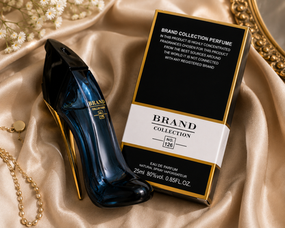 Perfume Brand Collection Nº 126 Feminino 25 ml – Inspirado em Good Girl