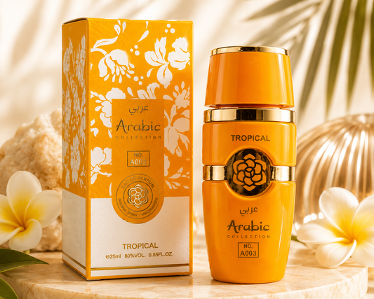 Perfume Arabic Collection A003 Tropical Feminino 25ml – Inspirado em Yara Tous