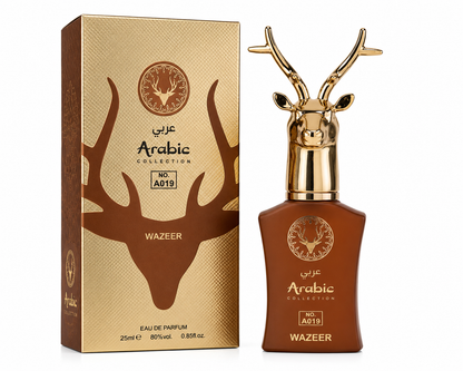 Perfume Arabic Collection A019 Wazeer Eau de Parfum 25ml Masculino