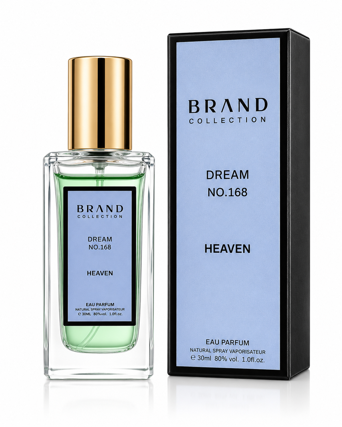Perfume Brand Collection Dream No. 168 Heaven Eau de Parfum 30ml – Fragrância Inspirada | Longa Duração