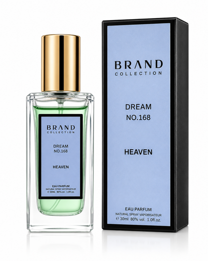 Perfume Brand Collection Dream No. 168 Heaven Eau de Parfum 30ml – Fragrância Inspirada | Longa Duração
