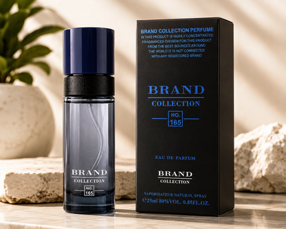 Perfume Brand Collection Nº 165 Eau de Parfum 25ml – Fragrância Masculina