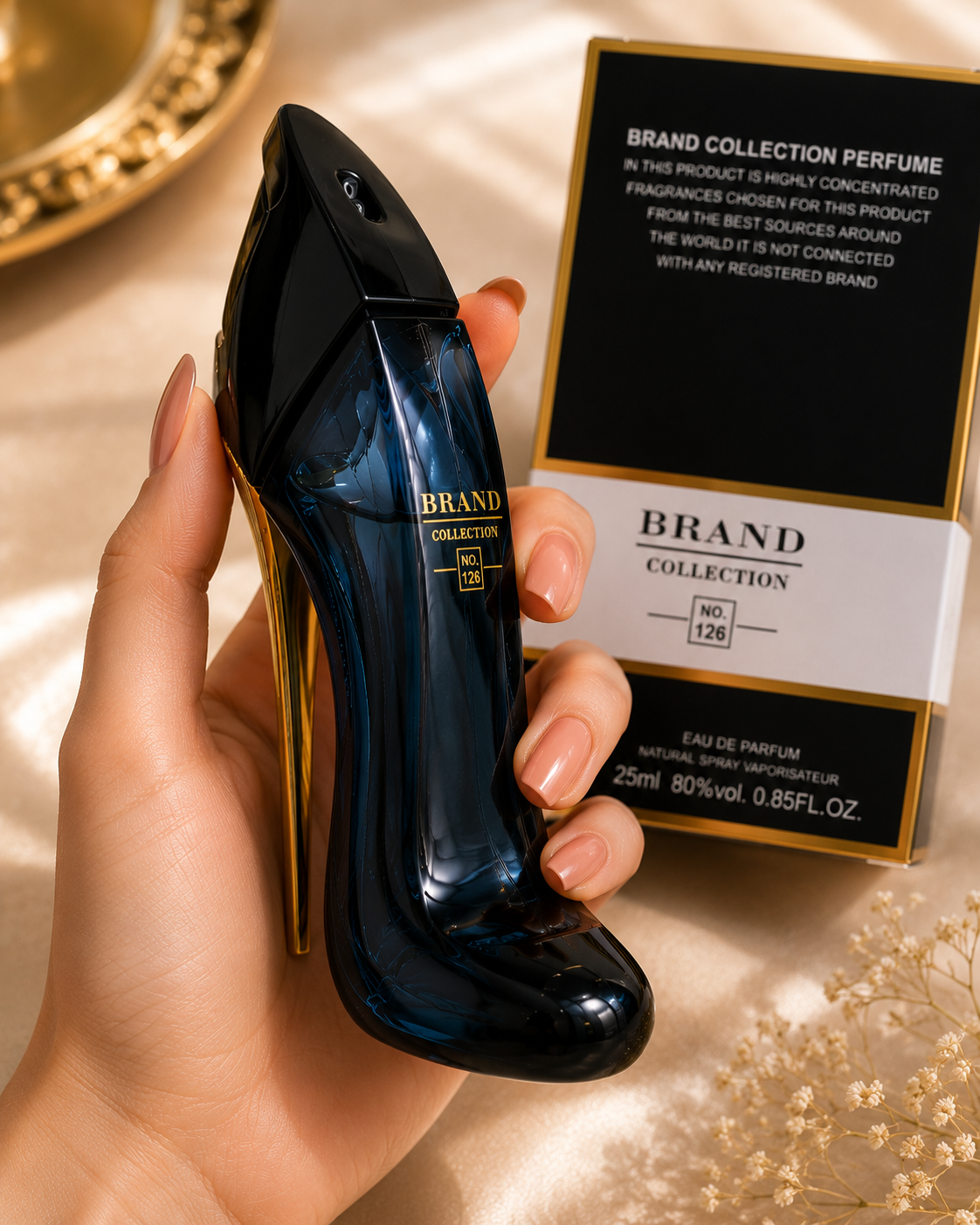 Perfume Brand Collection Nº 126 Feminino 25 ml – Inspirado em Good Girl